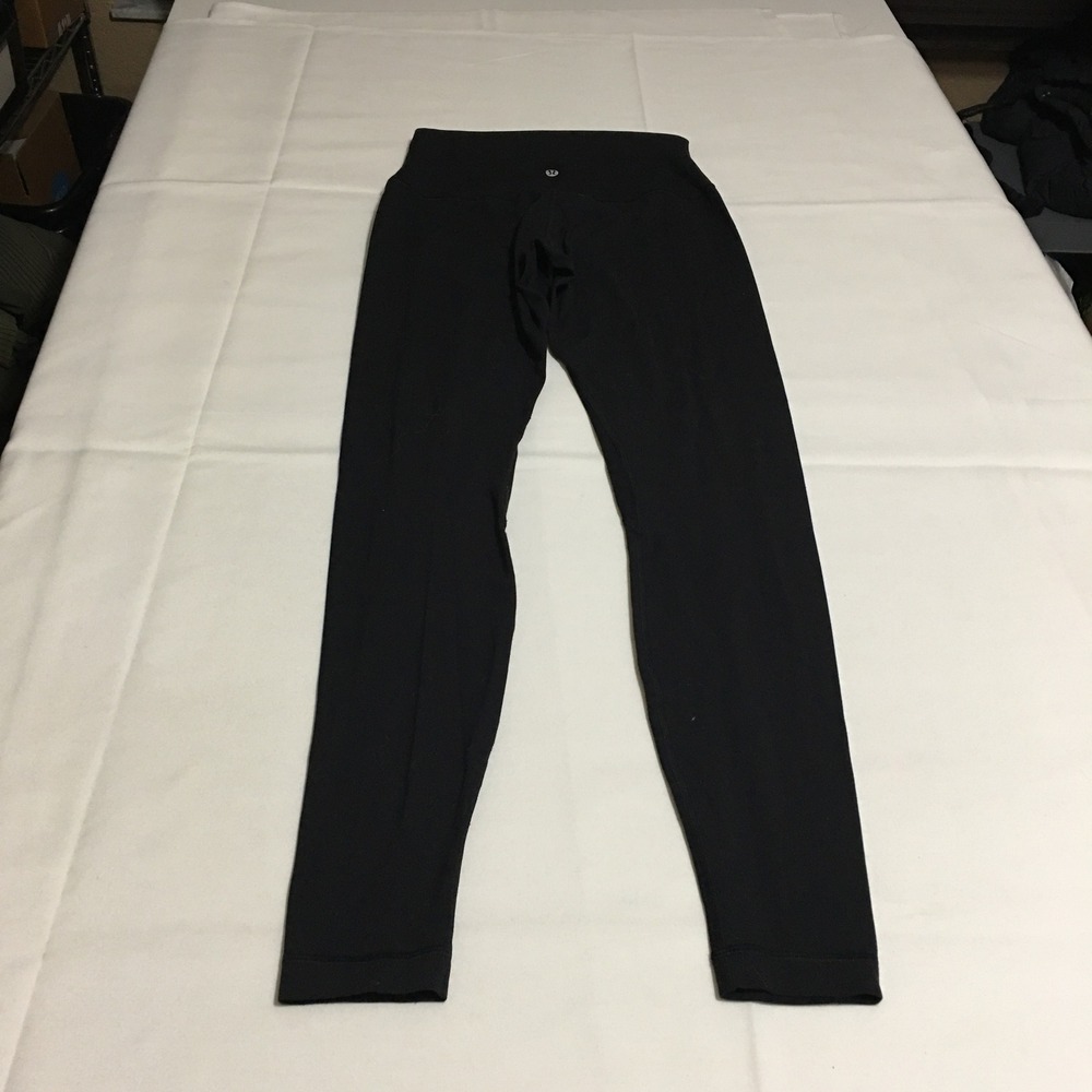 Lululemon Align High-Rise Pants Womens Leggings Size 6 Black Full Length